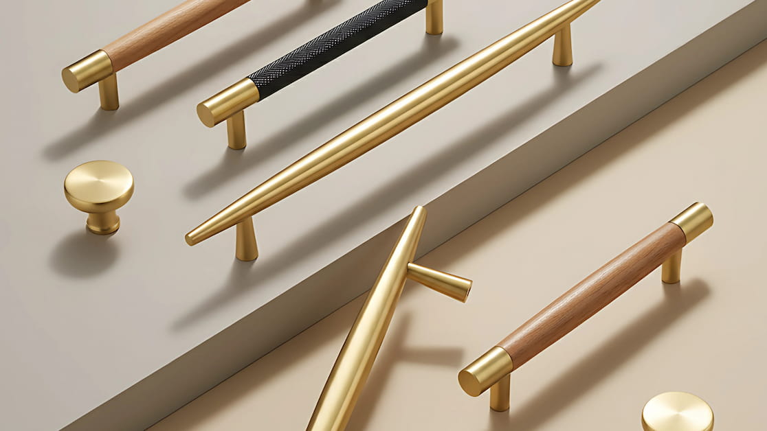 Brass Essence | Luxury Solid Cabinet Handles and Knobs