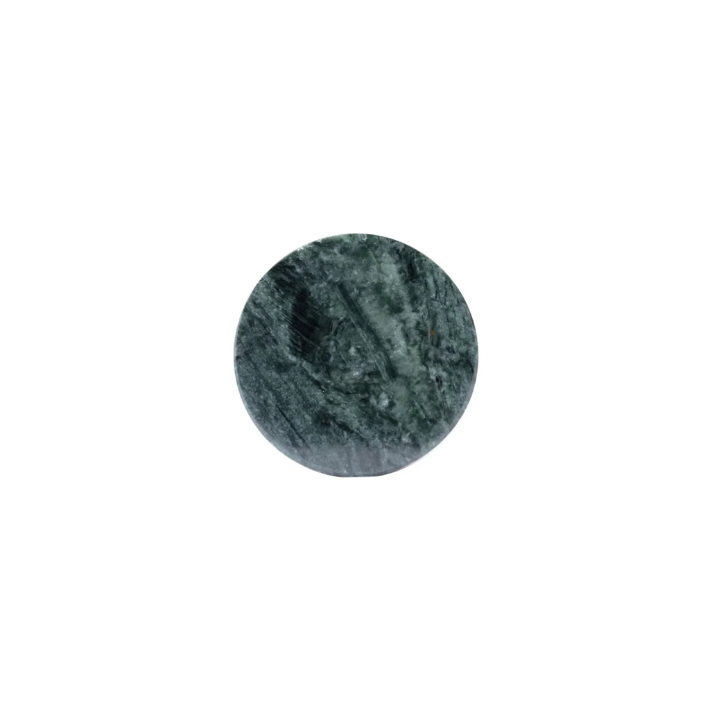 Karish Marble & Brass Cabinet Knob | Luxury Marble Cabinet Knob