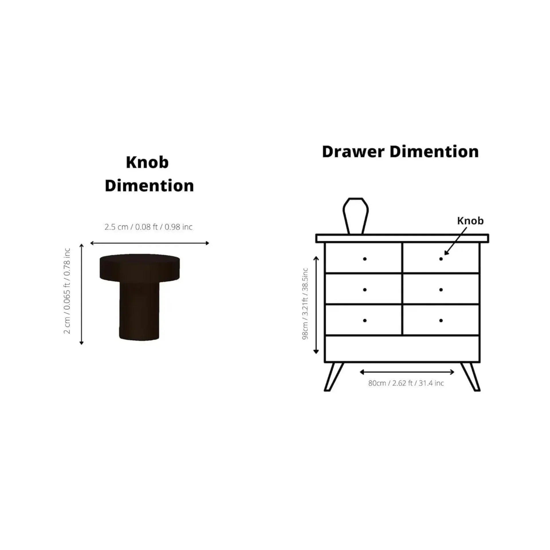 Regal Solid Brass Knobs – Minimal Luxury Design