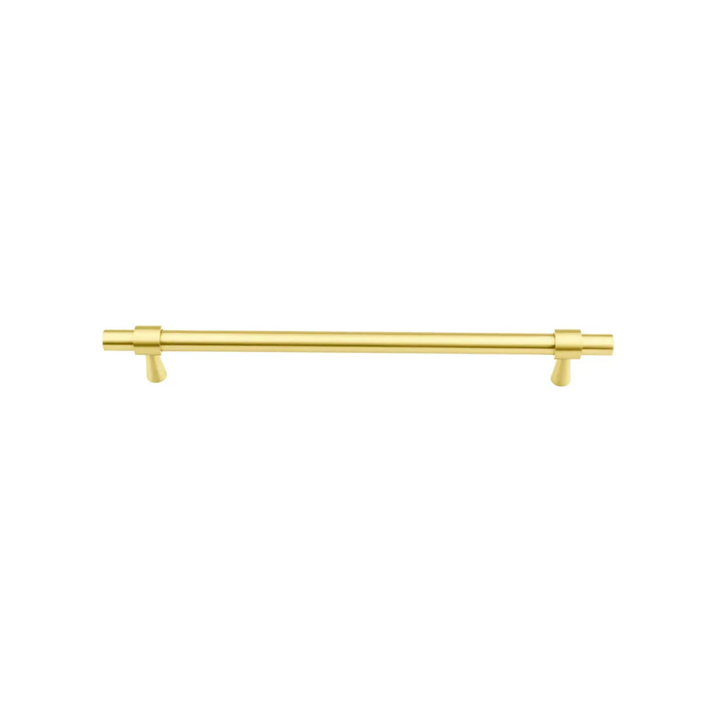 Naveena Signature Solid Brass Cabinet Handles – product view – Brass Essence