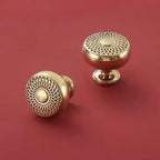 Mahi Amerock Brass Cabinet Knob – product view – Brass Essence