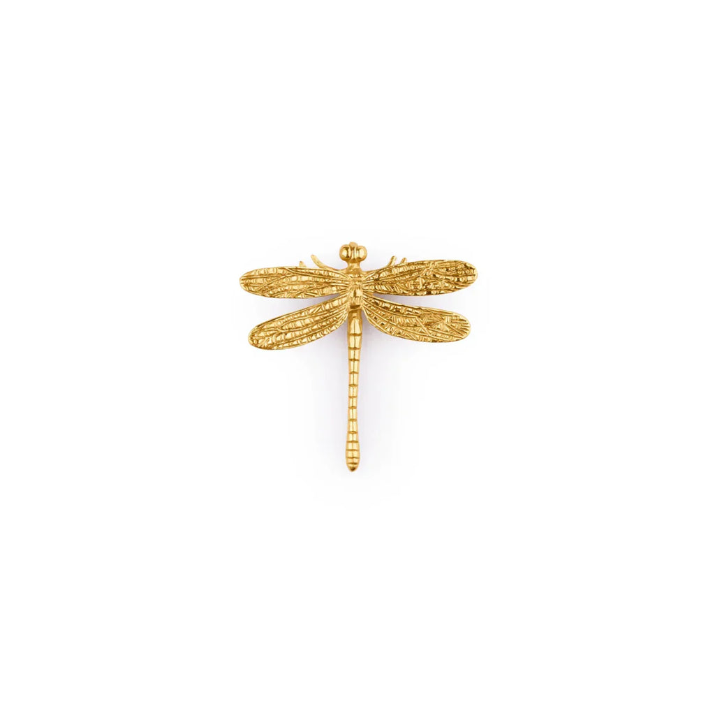 Dragonfly Solid Brass Cabinet Pull | Brass Essence India