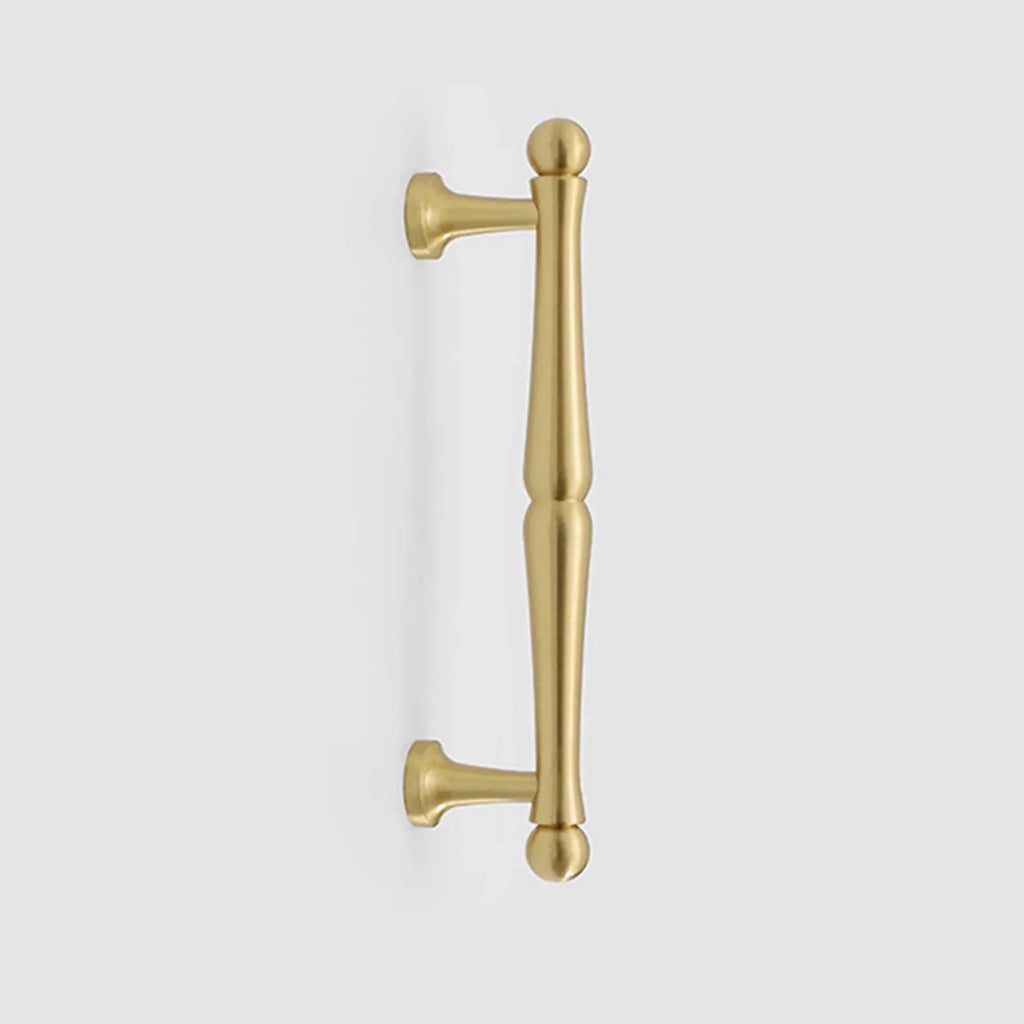 Nishilia Heritage Brass Collection | Solid Brass Cabinet & Wardrobe Handles
