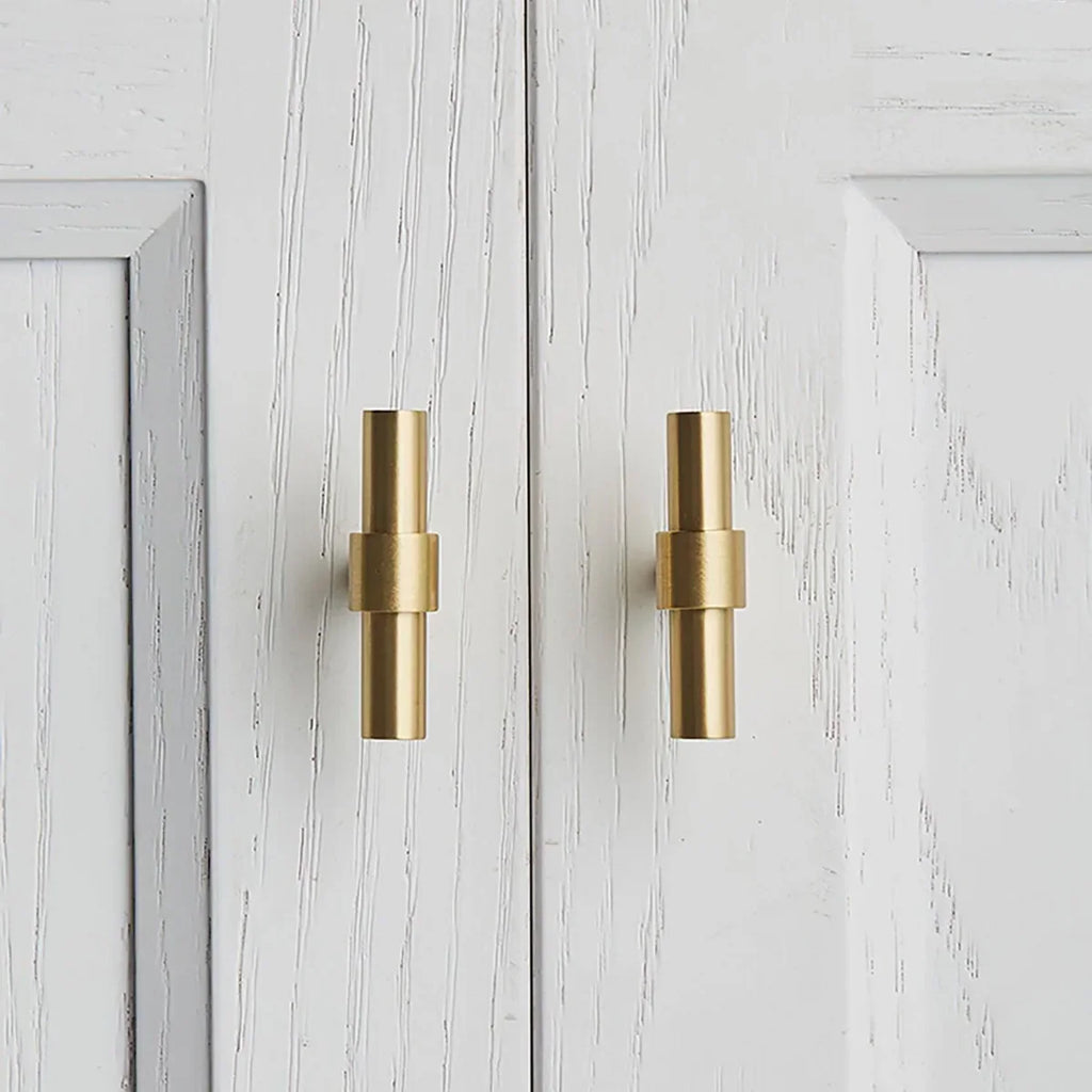 Naveena Signature Brass Collection | Solid Brass Cabinet & Kitchen Handles