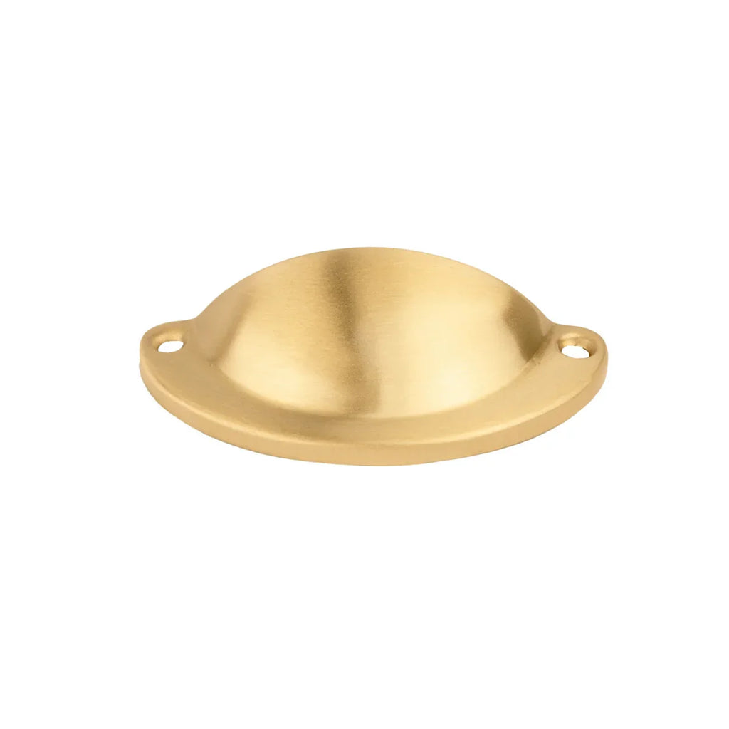 Classic Solid Brass Shell Pull Handle | Brass Essence India
