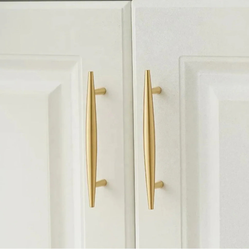 Spindle Luxe Brass Collection | Solid Brass Cabinet Handles