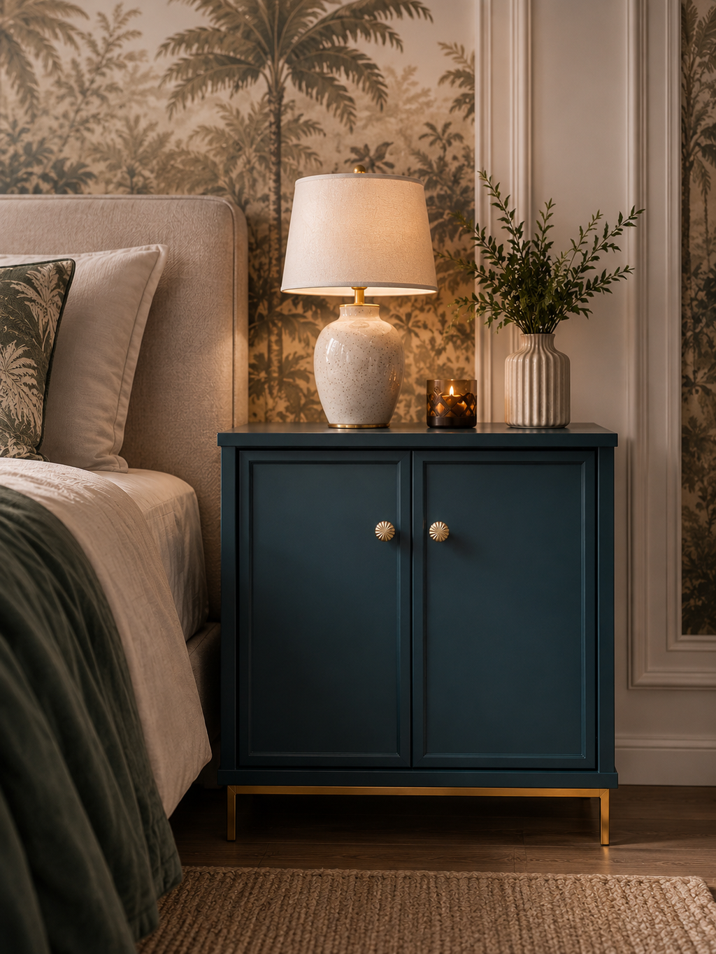 Fluted Pumpkin Brass Cabinet Knob | Brass Essence India