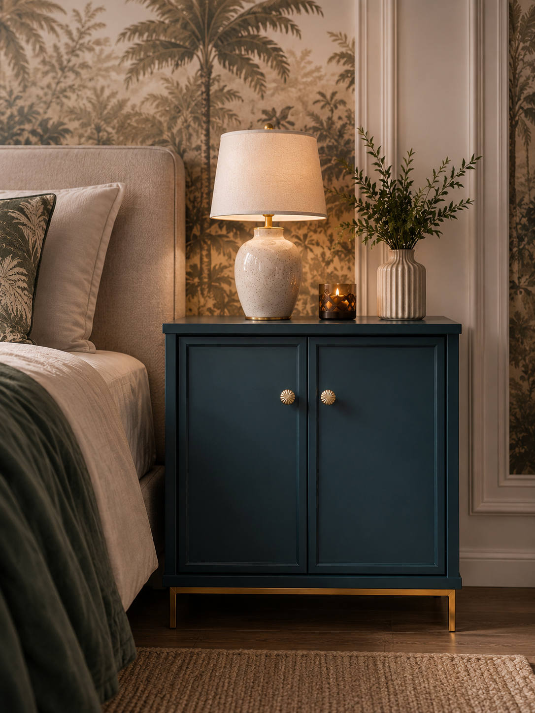 Fluted Pumpkin Brass Cabinet Knob | Brass Essence India