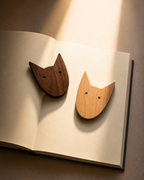 Dog Wood Knob | Premium Wooden Cabinet Knob India