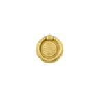 Vintage Retro Brass Ring Pull – product view – Brass Essence