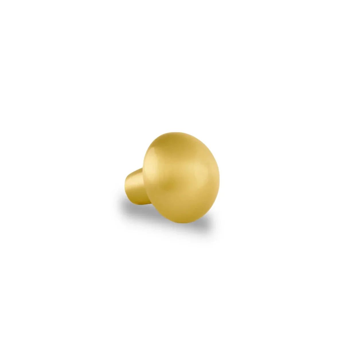 Mushroom Solid Brass Cabinet Knob | Premium Round Brass Cabinet Knob