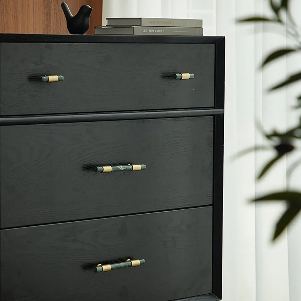 Karish Marble & Brass Cabinet Handles | Luxury Marble Handles India