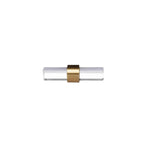 Lumiera Clear Acrylic & Brass Handle Collection