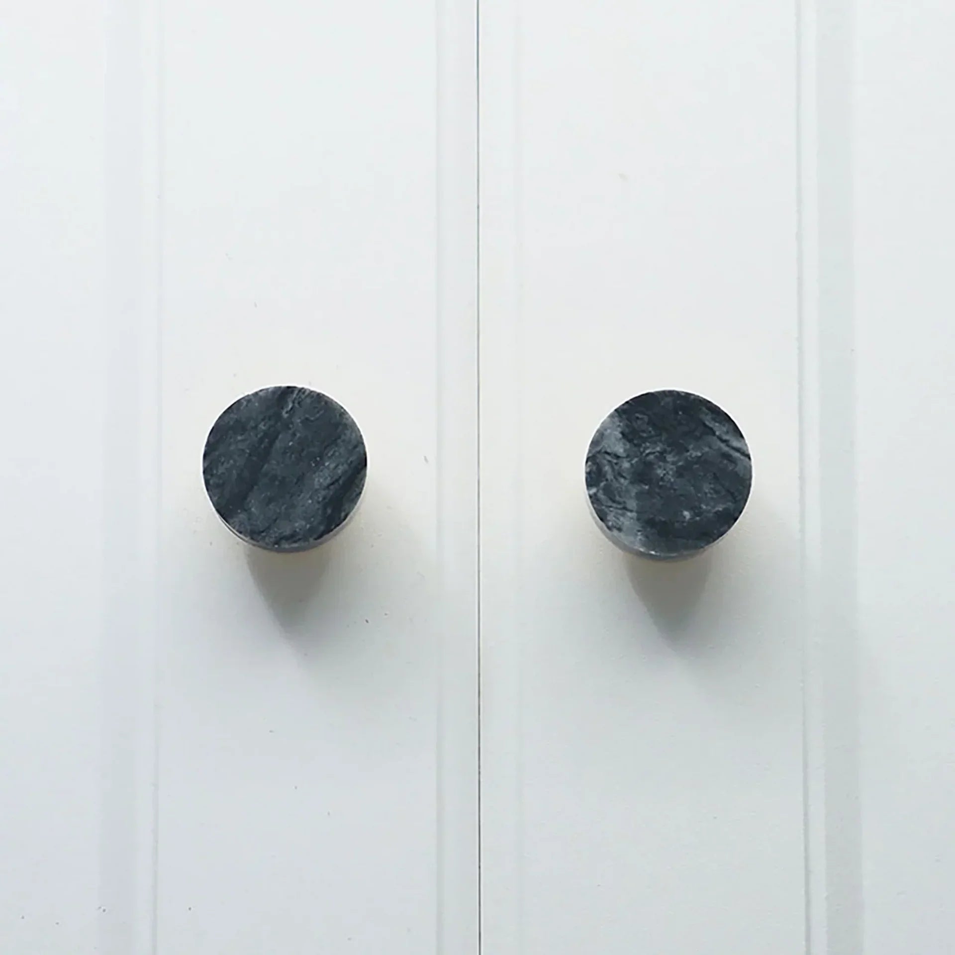 Karish Marble & Brass Cabinet Knob | Luxury Marble Cabinet Knob