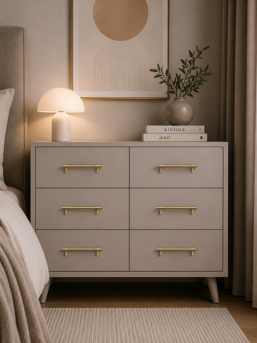 Naveena Signature Brass Collection | Solid Brass Cabinet & Kitchen Handles
