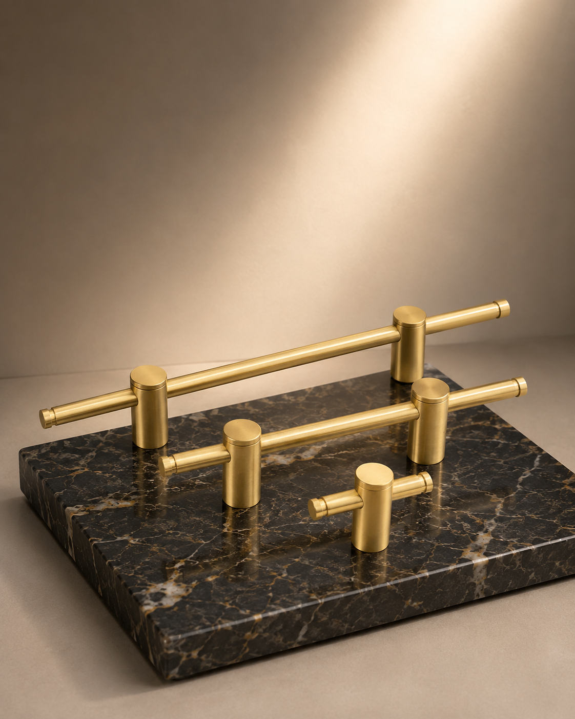 Adjustable Solid Brass Bar Handles | Premium Cabinet Handles