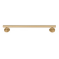 Brass Essence minimalist brass concentric ring handles with sleek, modern design for furniture or cabinetry.