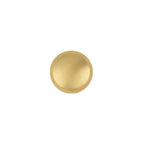 Krisha Solid Brass Round Cabinet Knob – product view – Brass Essence