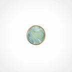 Prisma Acrylic & Brass Disc Cabinet Knob | Luxury Cabinet Hardware India