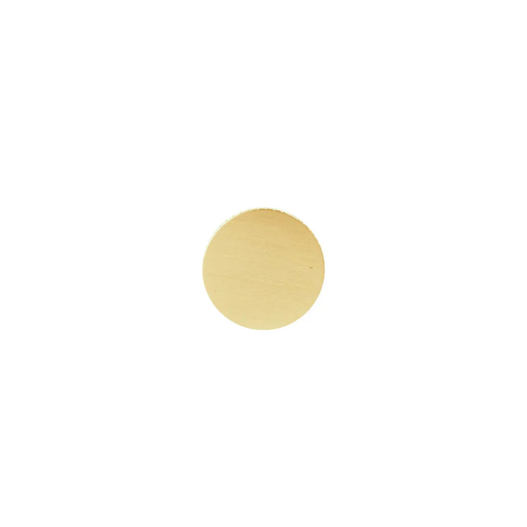 Linear Knurled Brass Cabinet Knob | Brass Essence India