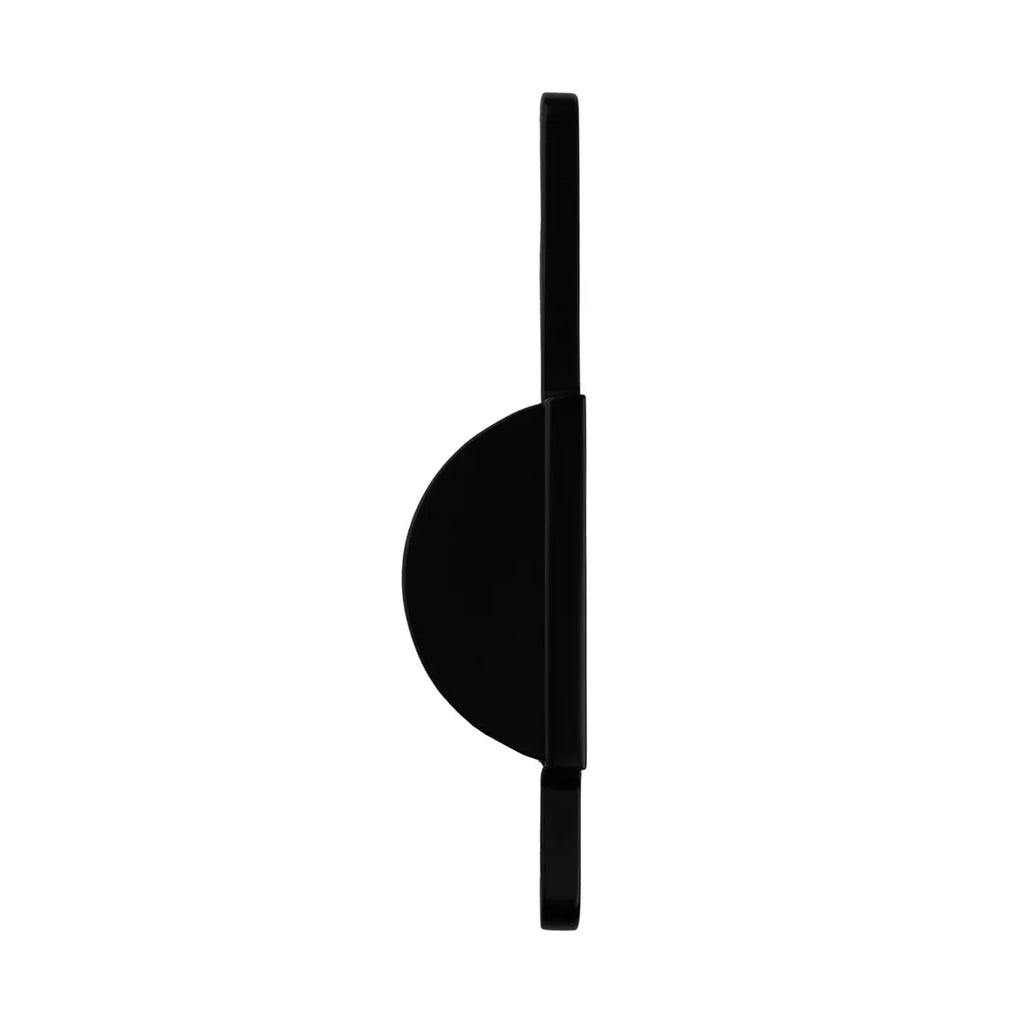 Brass essence Hemi Cycle Zinc Half-Circle Pull handle showing polished zinc finish and half-circle design on a white background