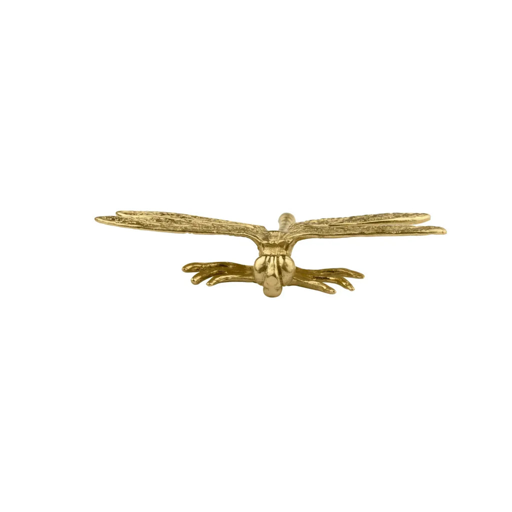 Dragonfly Solid Brass Cabinet Pull | Brass Essence India