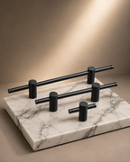 Adjustable Solid Brass Bar Handles – product view – Brass Essence