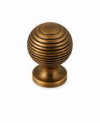 Alexander & Wicks Brass Knob – product view – Brass Essence