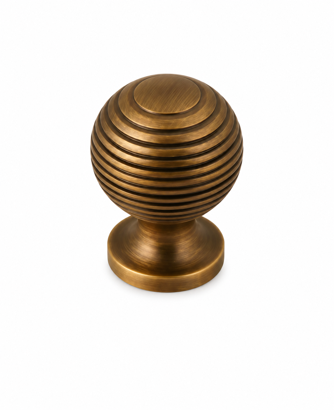 Alexander & Wicks Brass Knob Luxury Brushed Finish