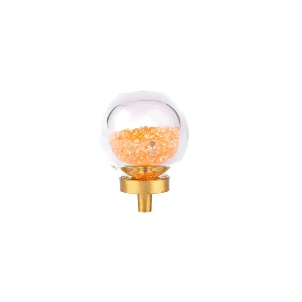 Moon Orb Crystal Cabinet Knob | Acrylic & Natural Crystal Knob