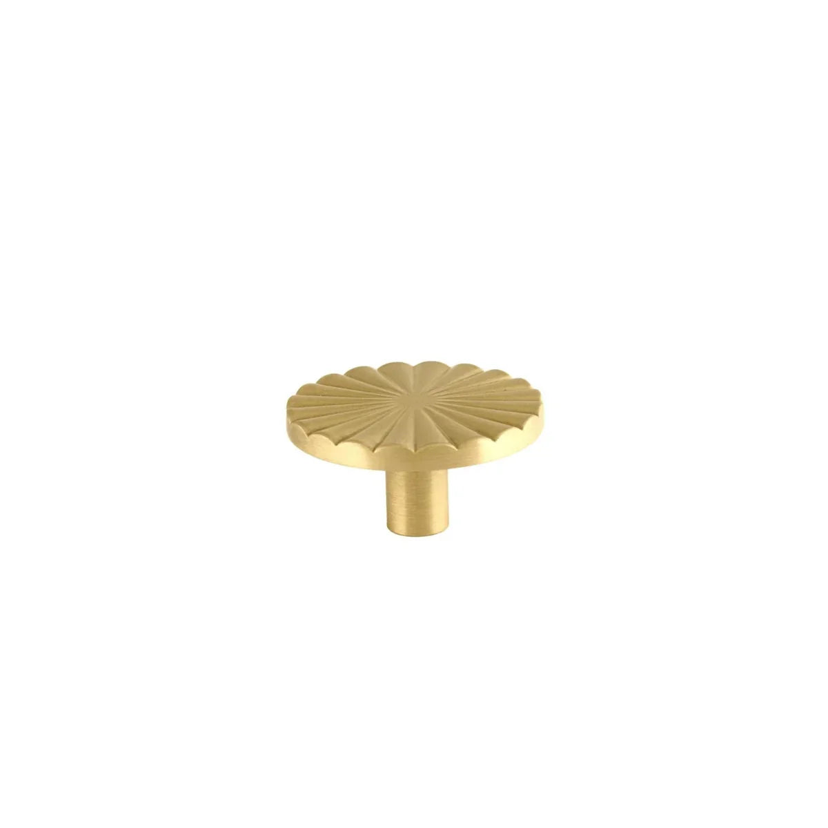 Cherry Blossom Solid Brass Cabinet Knob | Brass Essence