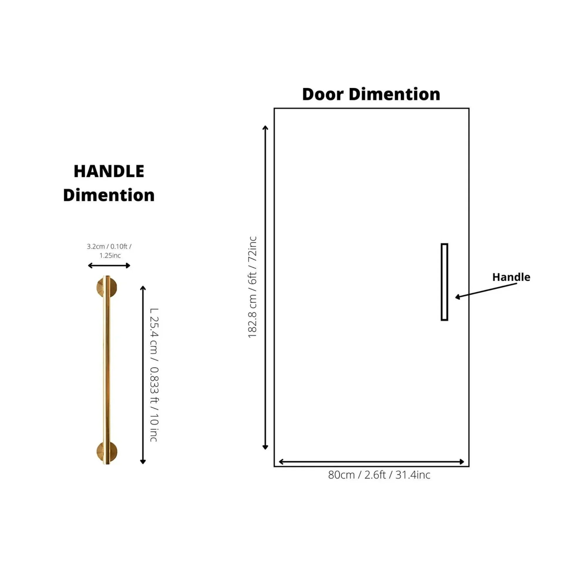 Concentra Luxe Brass Collection | Solid Brass Cabinet & Architectural Handles