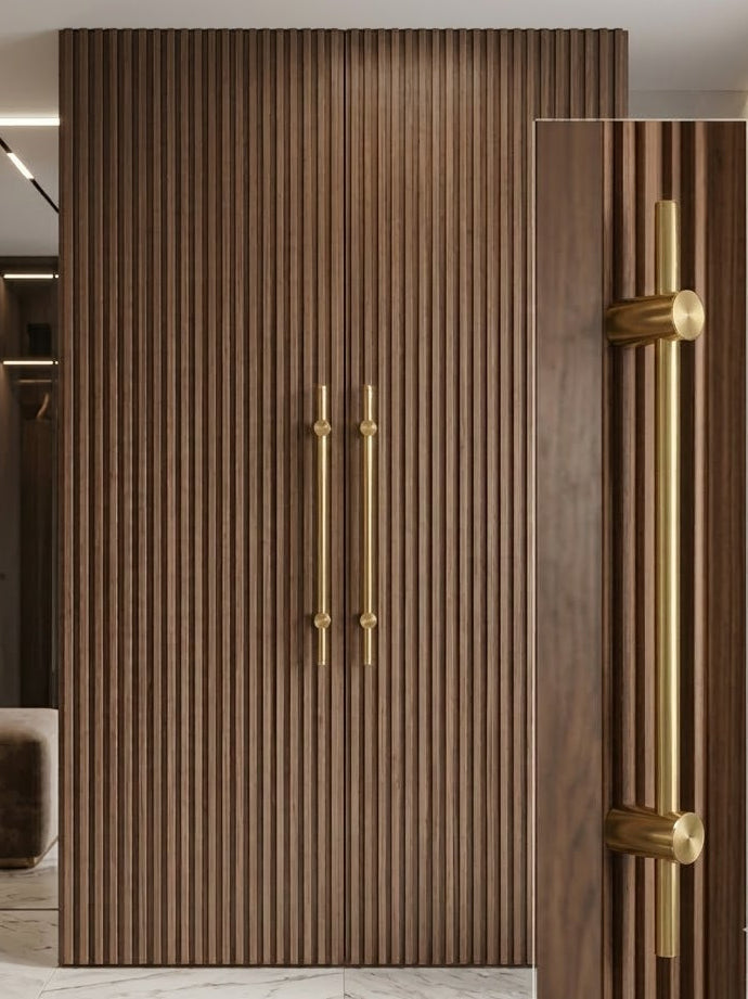 Adjustable Solid Brass Bar Handles | Premium Cabinet Handles