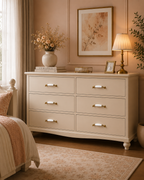 Élan White Ceramic & Gold Cabinet Handle | Luxury Cabinet Pull India
