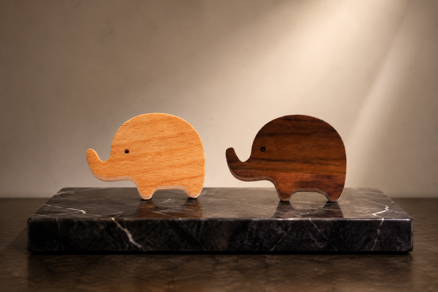 Elephant Wood Knob | Kids Wooden Cabinet Knob India