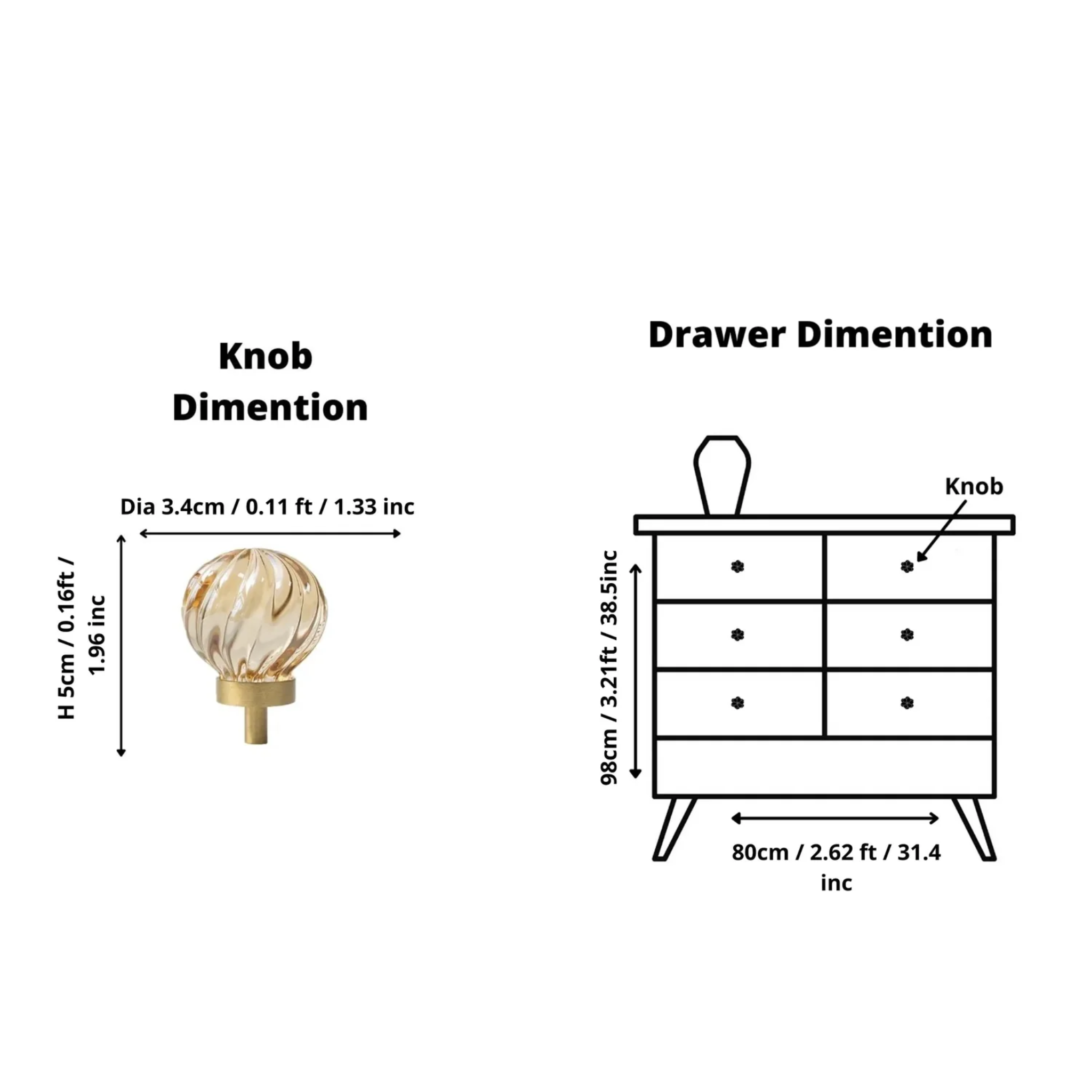 Brass Essence crystal drawer pulls featuring fluted and smooth design for elegant furniture hardware.