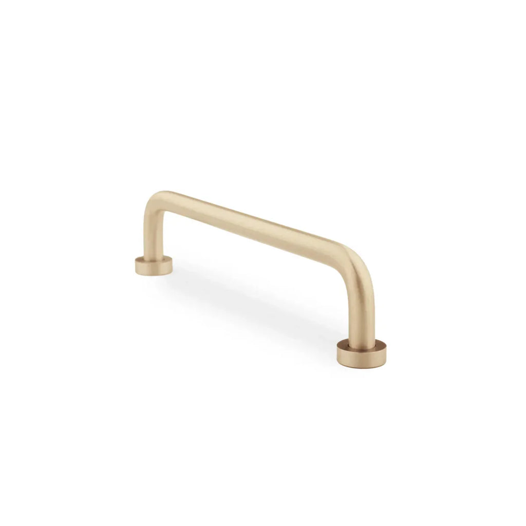 Arcora Curved Brass Collection | Solid Brass Cabinet Handles