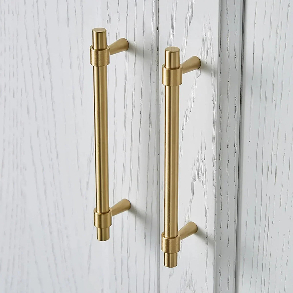 Naveena Signature Brass Collection | Solid Brass Cabinet & Kitchen Handles
