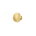 Krisha Solid Brass Round Cabinet Knob – product view – Brass Essence