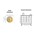 Vintage Retro Brass Ring Pull – product view – Brass Essence