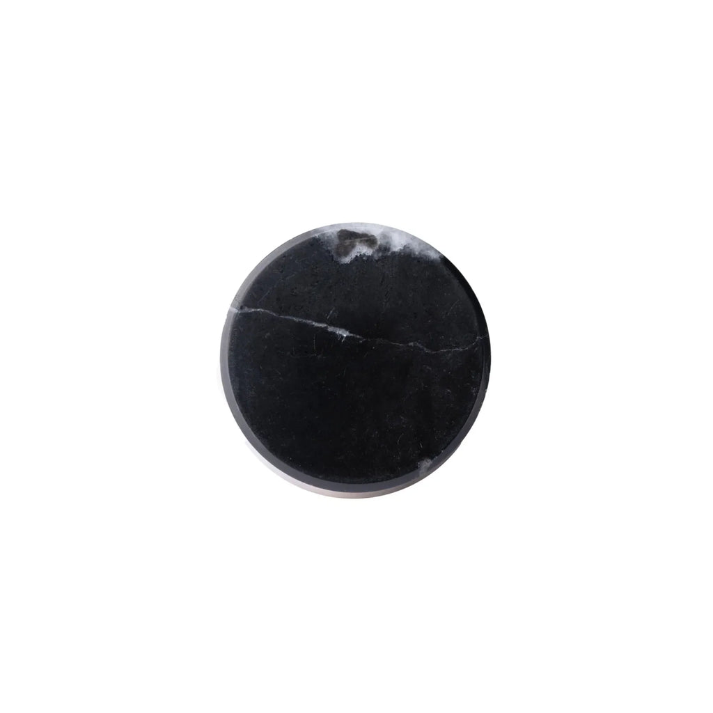 Karish Marble & Brass Cabinet Knob | Luxury Marble Cabinet Knob