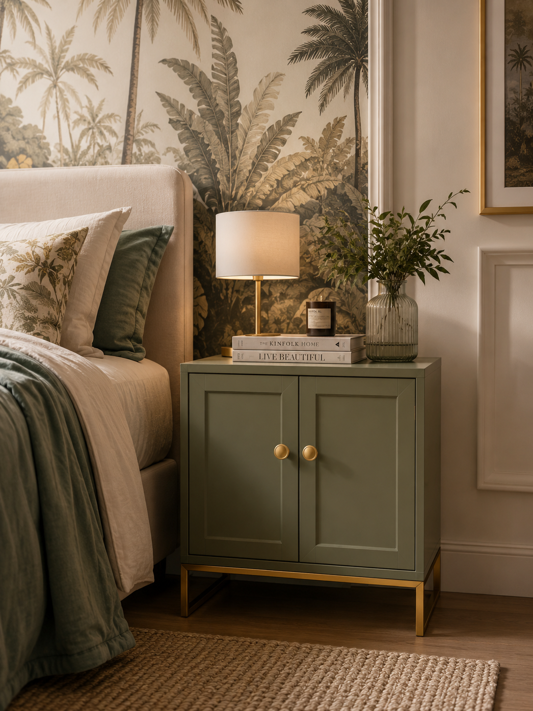 Krisha Solid Brass Round Cabinet Knob | Brass Essence