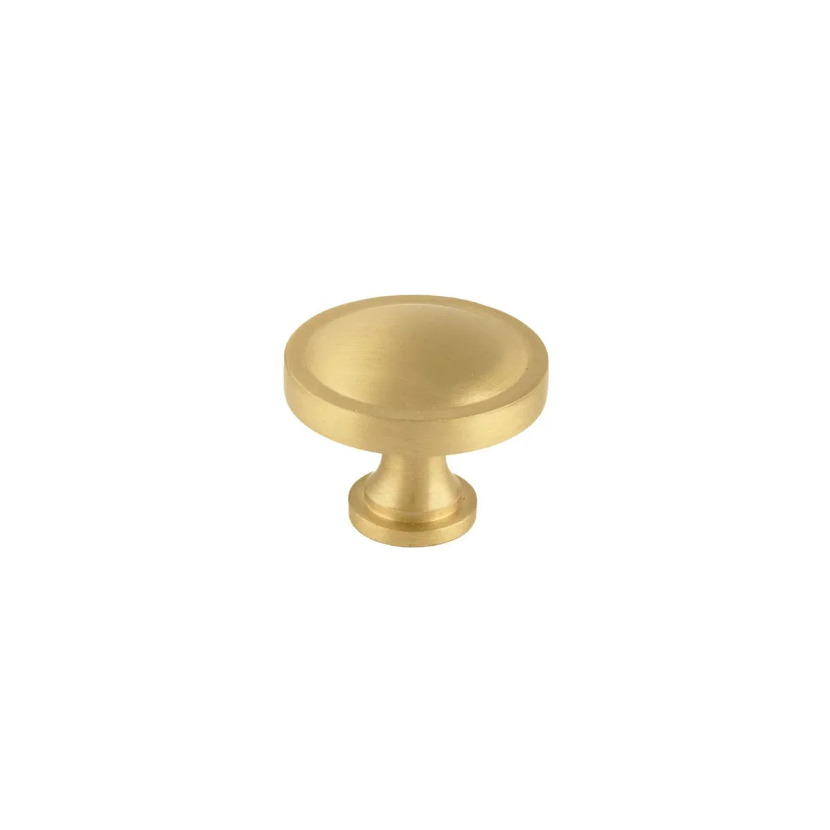Krisha Solid Brass Round Cabinet Knob | Brass Essence