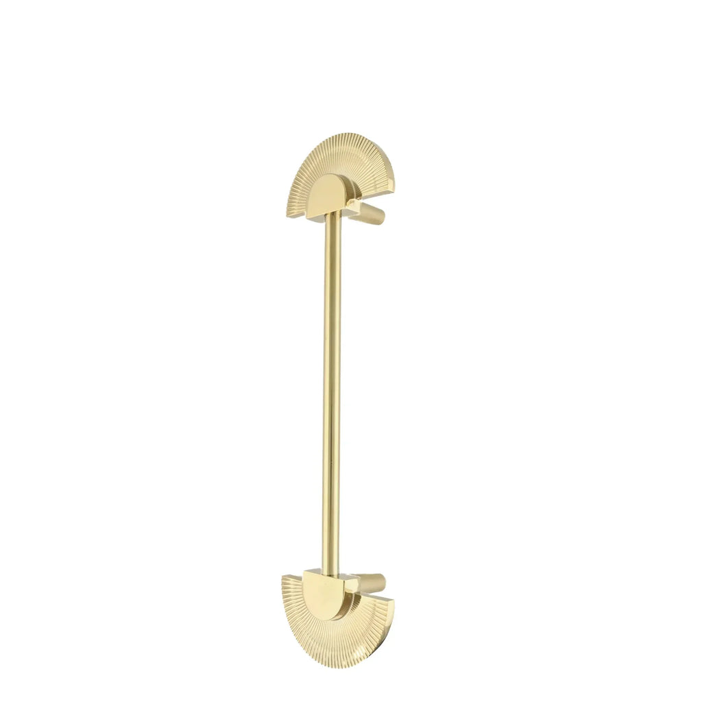 Scallop Royale Brass Collection | Solid Brass Cabinet & Wardrobe Handles