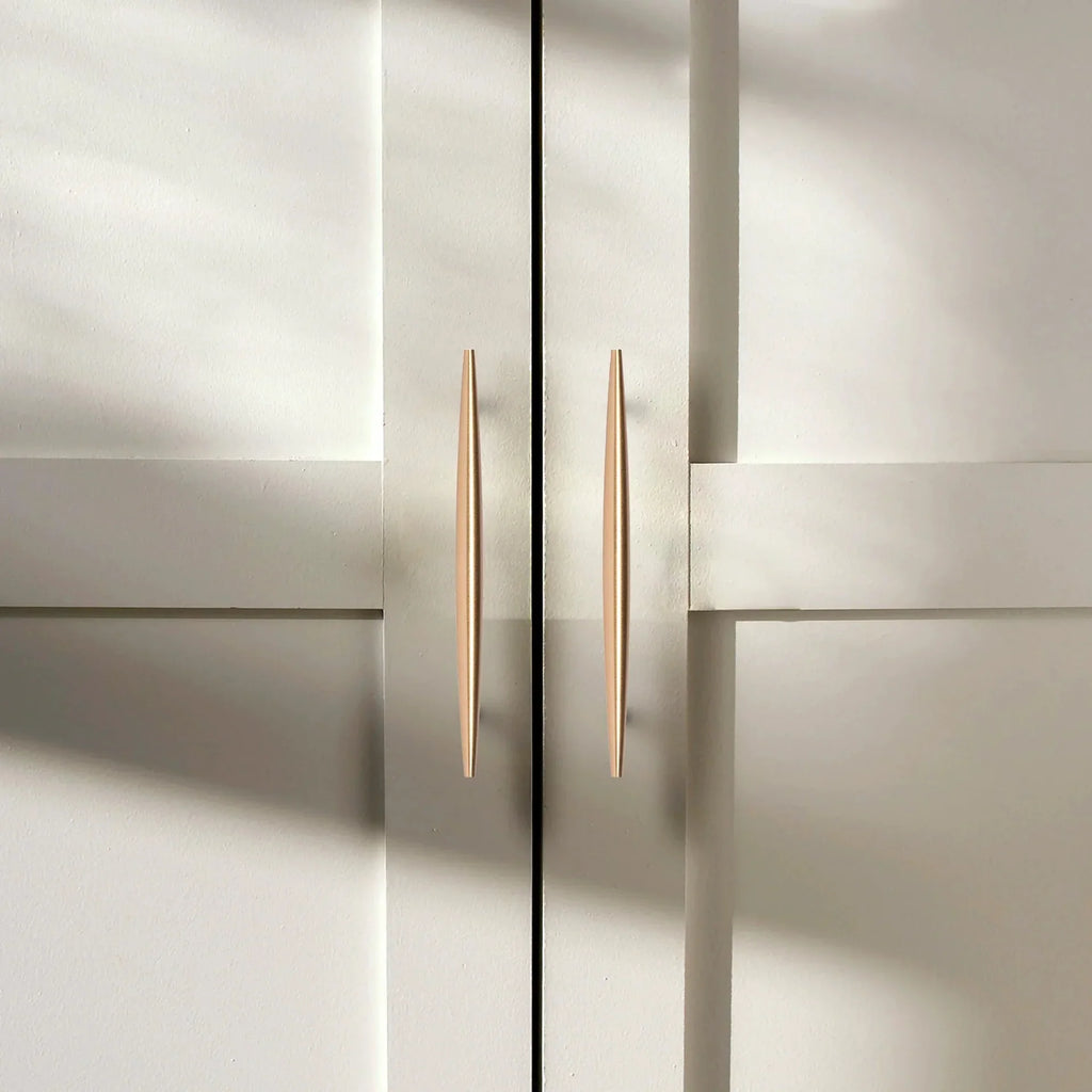 Spindle Luxe Brass Collection | Solid Brass Cabinet Handles
