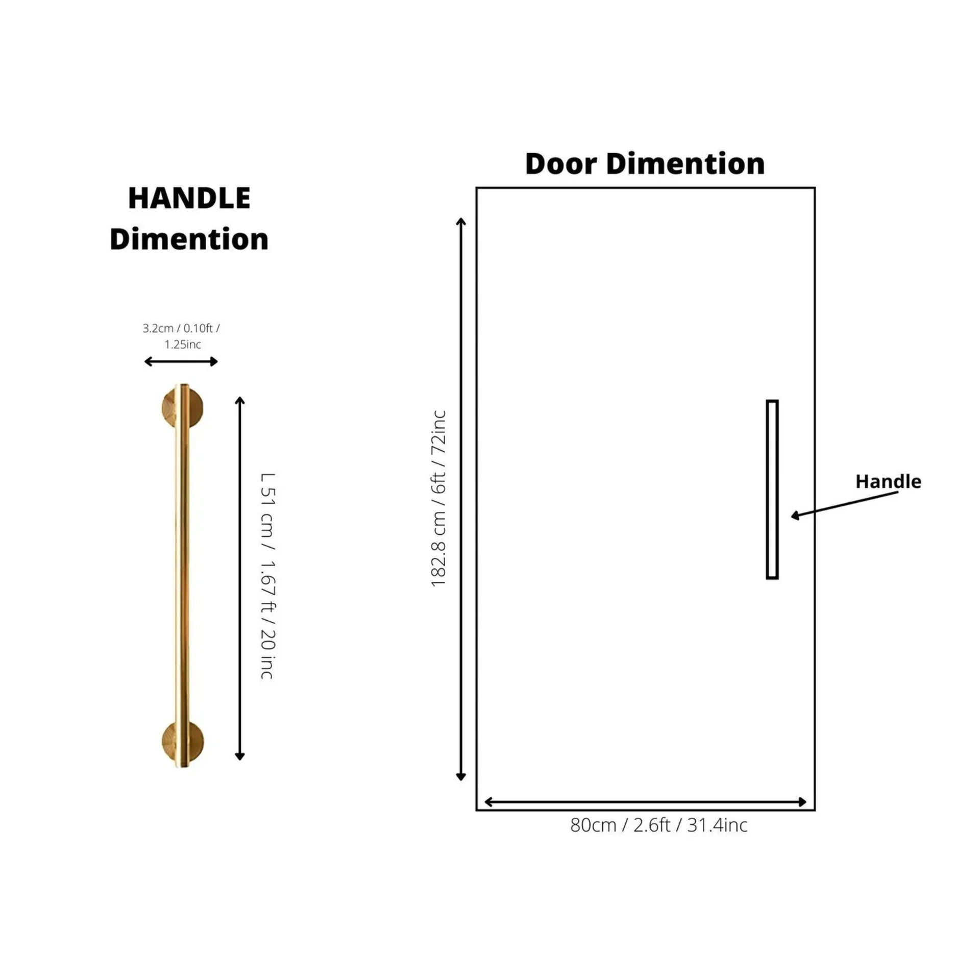 Concentra Luxe Brass Collection | Solid Brass Cabinet & Architectural Handles