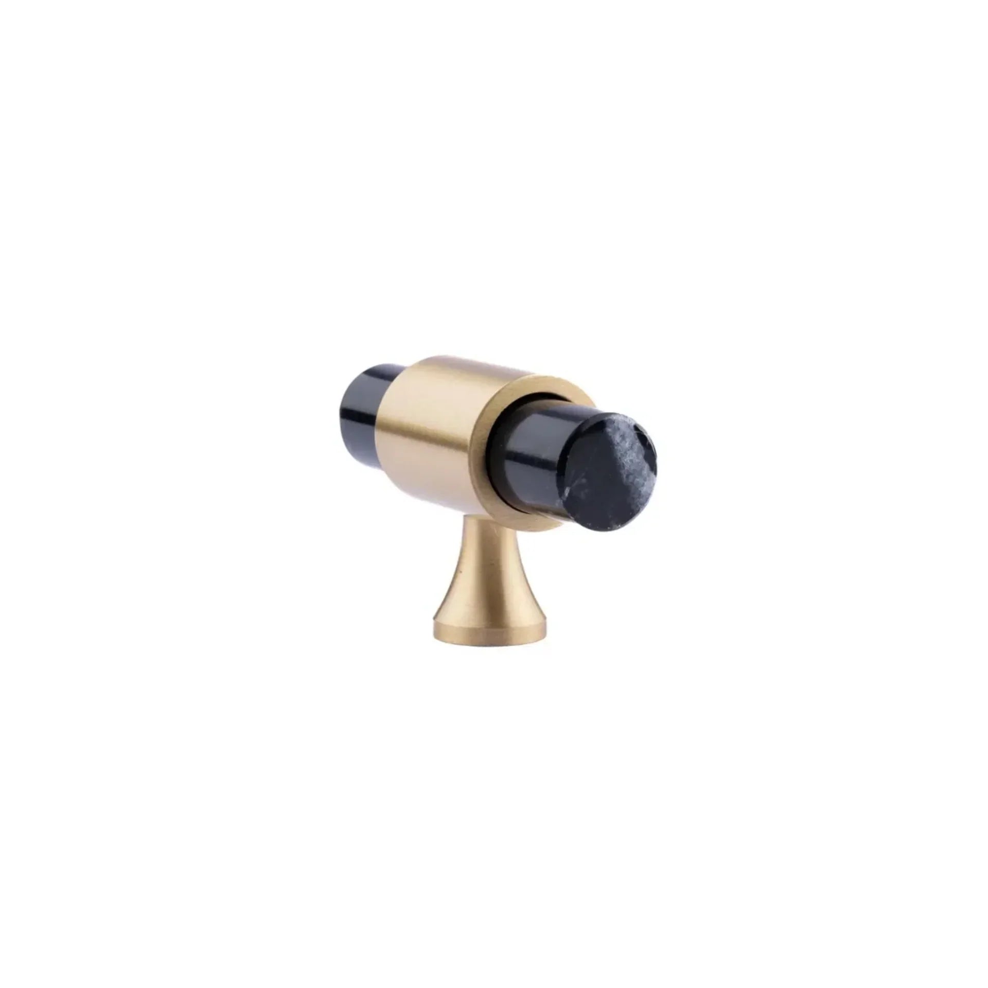 Karish Marble & Brass Cabinet Handles | Luxury Marble Handles India