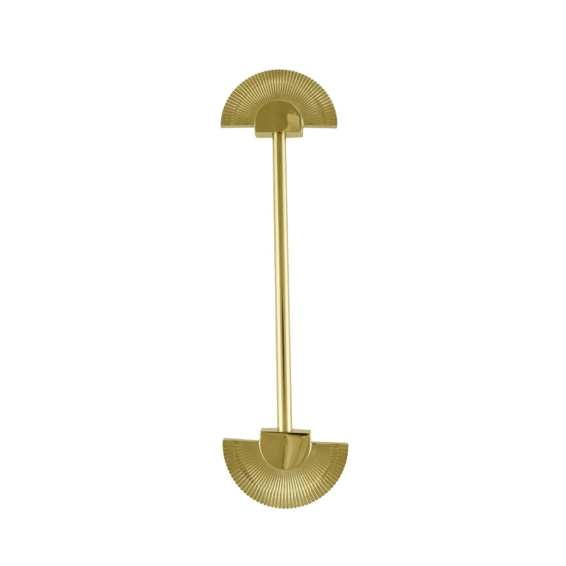 Scallop Royale Brass Collection | Solid Brass Cabinet & Wardrobe Handles