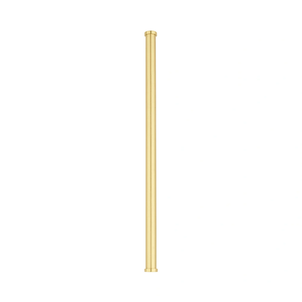 Euro Bar Solid Brass Cabinet Pull from Brass Essence, sleek and durable hardware for cabinets and furniture.