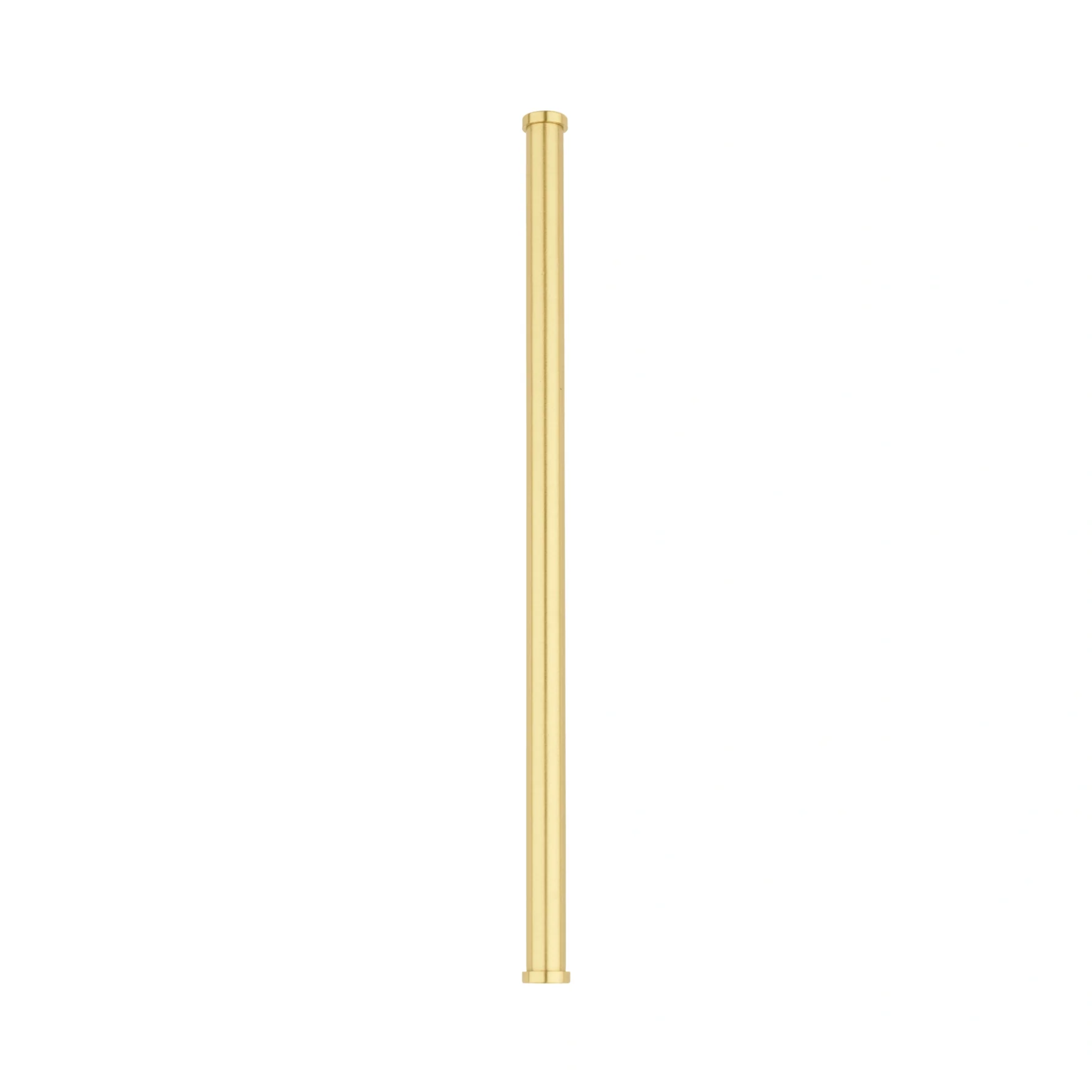 Euro Bar Solid Brass Cabinet Pull from Brass Essence, sleek and durable hardware for cabinets and furniture.